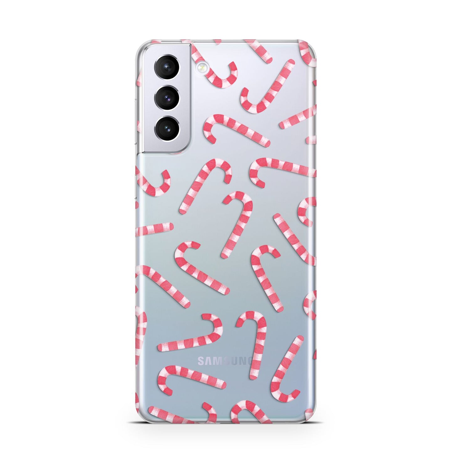 Christmas Candy Cane Samsung S21 Plus Case