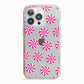 Christmas Candy iPhone 13 Pro TPU Impact Case with Pink Edges