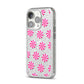 Christmas Candy iPhone 14 Pro Glitter Tough Case Silver Angled Image