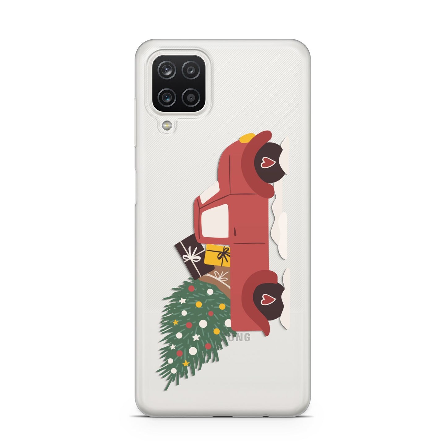 Christmas Car Samsung M12 Case