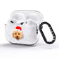 Christmas Dog AirPods Pro Glitter Case Side Image