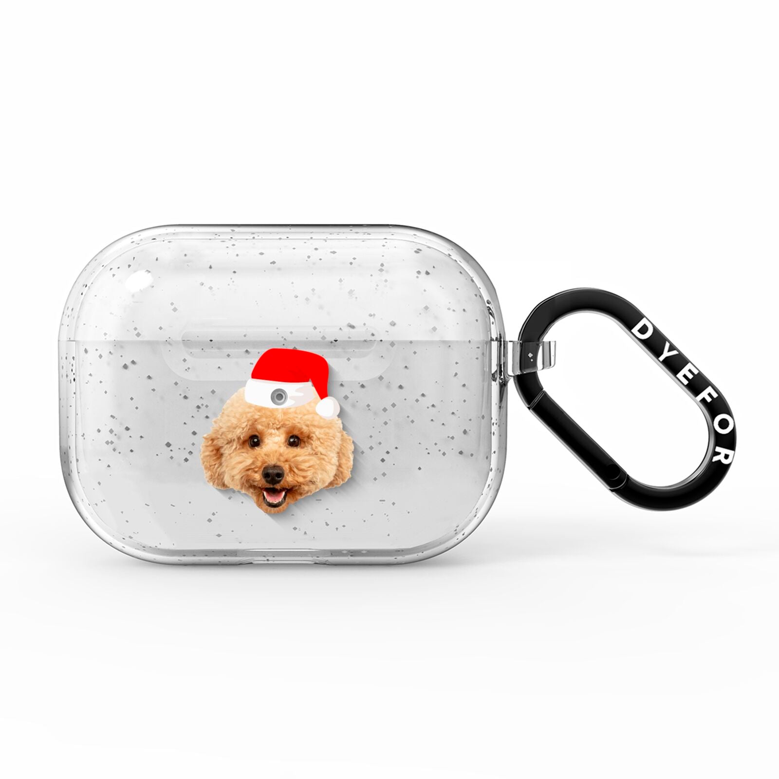Christmas Dog AirPods Pro Glitter Case