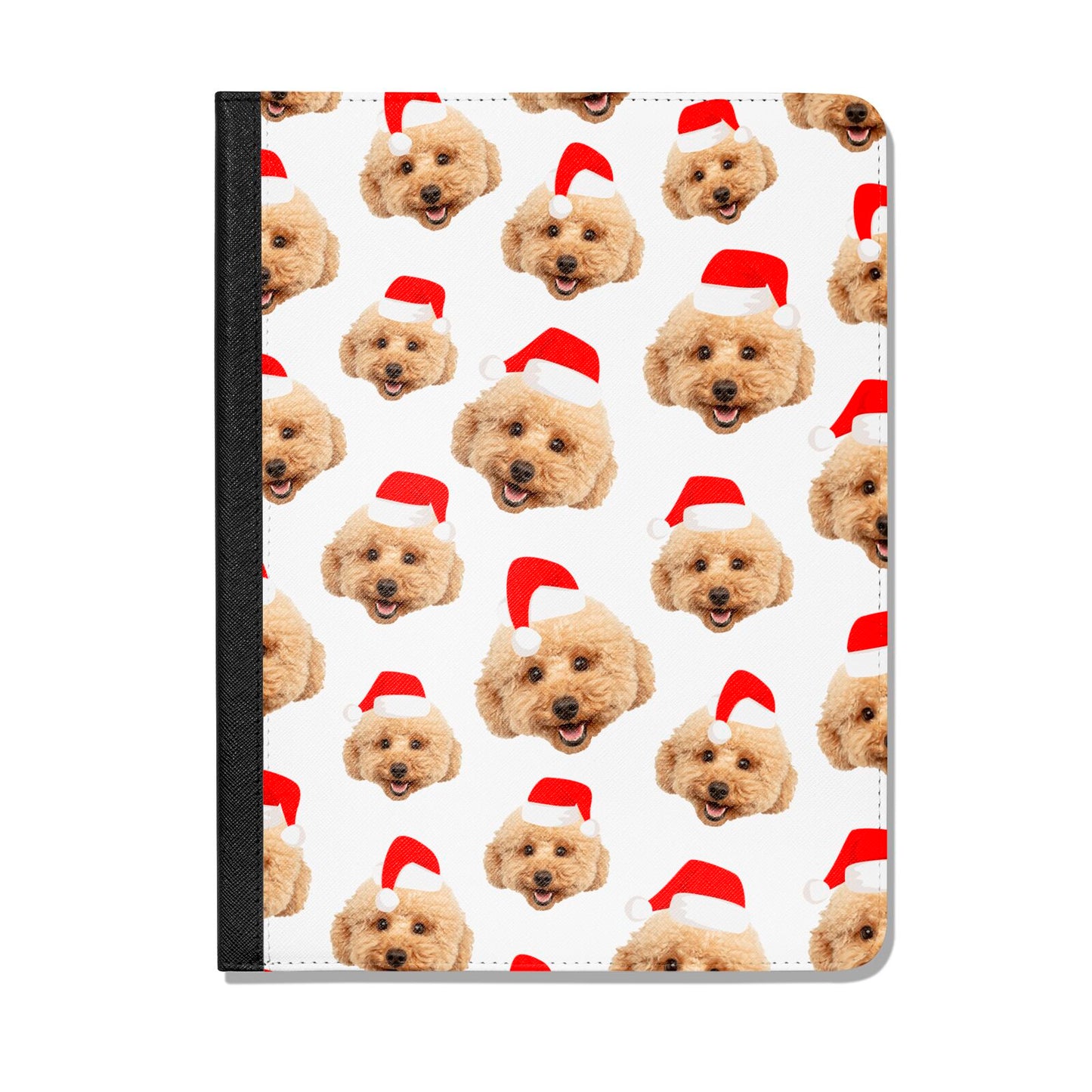 Christmas Dog Apple iPad Leather Folio Case