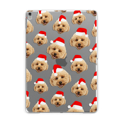 Christmas Dog Apple iPad Silver Case