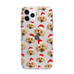 Christmas Dog Apple iPhone 11 Pro Max in Silver with Bumper Case
