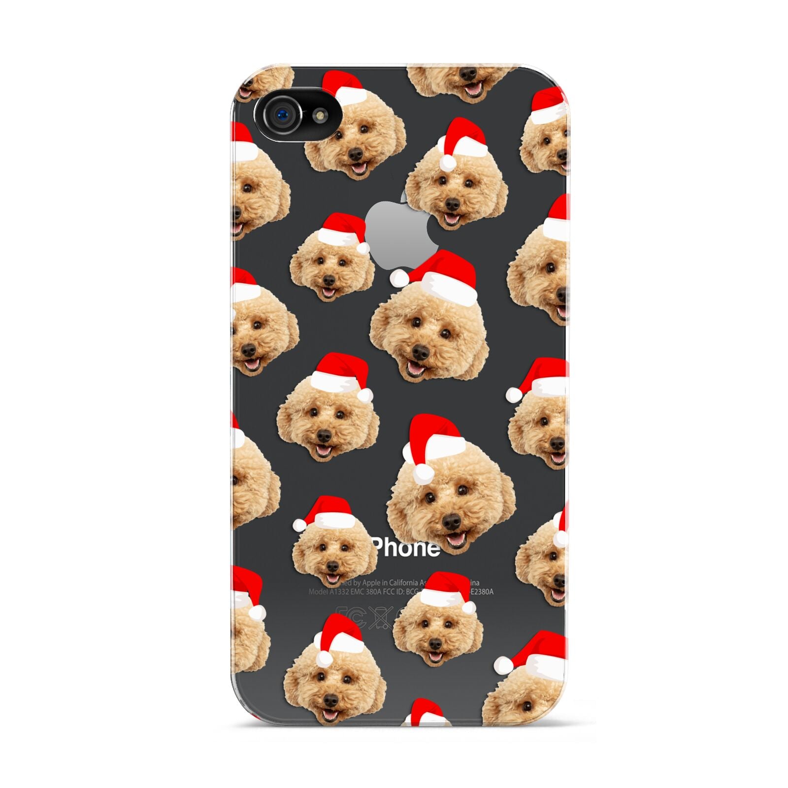 Christmas Dog Apple iPhone 4s Case