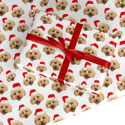 Christmas Dog Custom Wrapping Paper