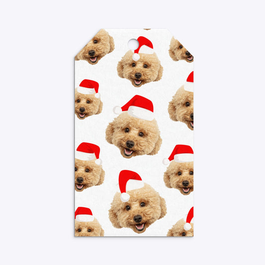Christmas Dog Gift Tag