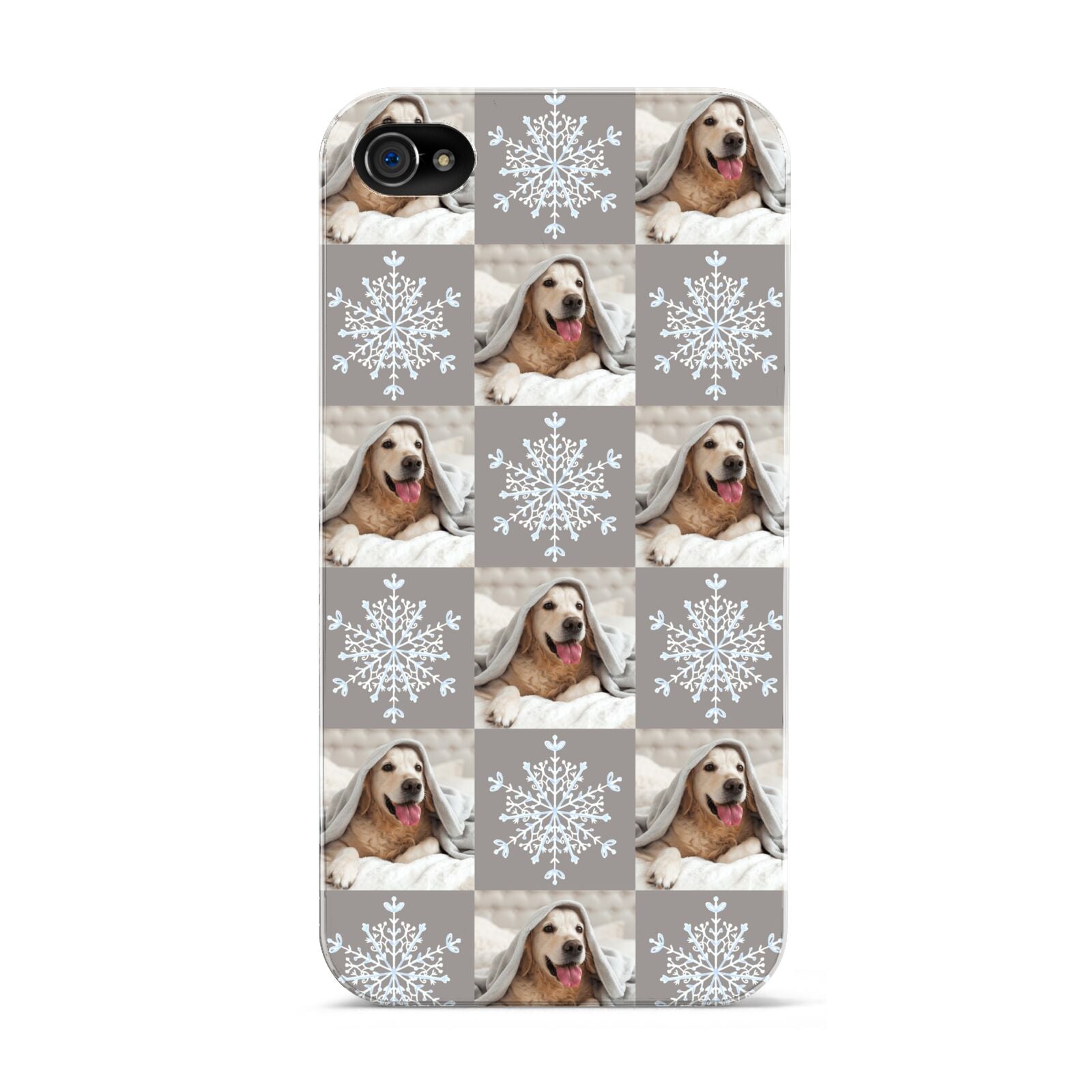Christmas Dog Photo Apple iPhone 4s Case