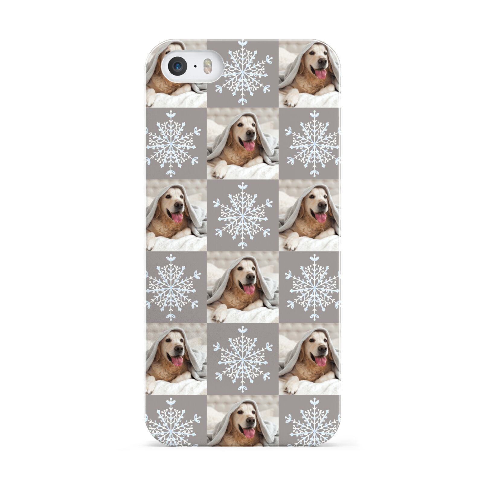 Christmas Dog Photo Apple iPhone 5 Case