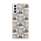 Christmas Dog Photo Samsung S21 Plus Phone Case