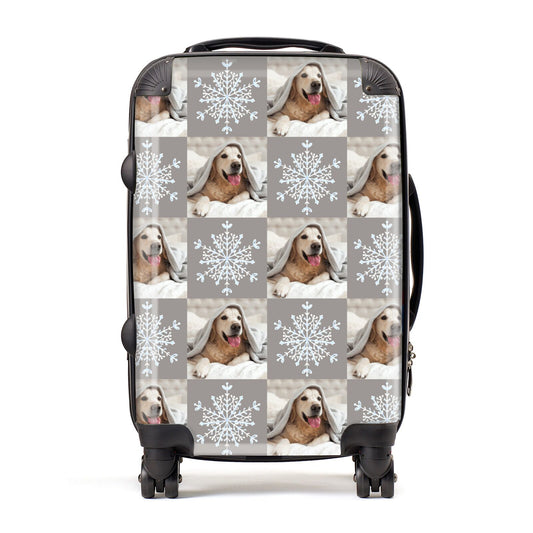 Christmas Dog Photo Suitcase