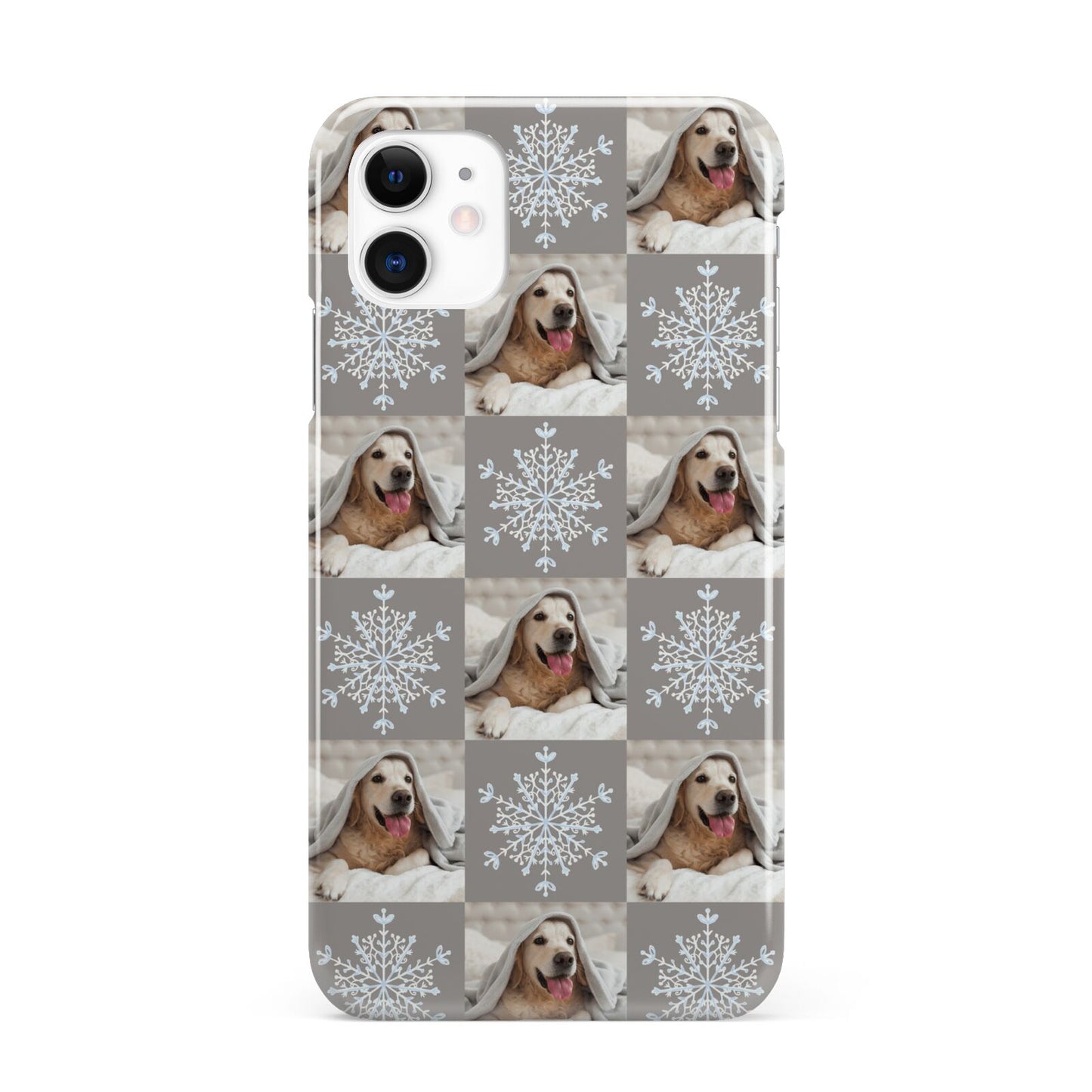 Christmas Dog Photo iPhone 11 3D Snap Case