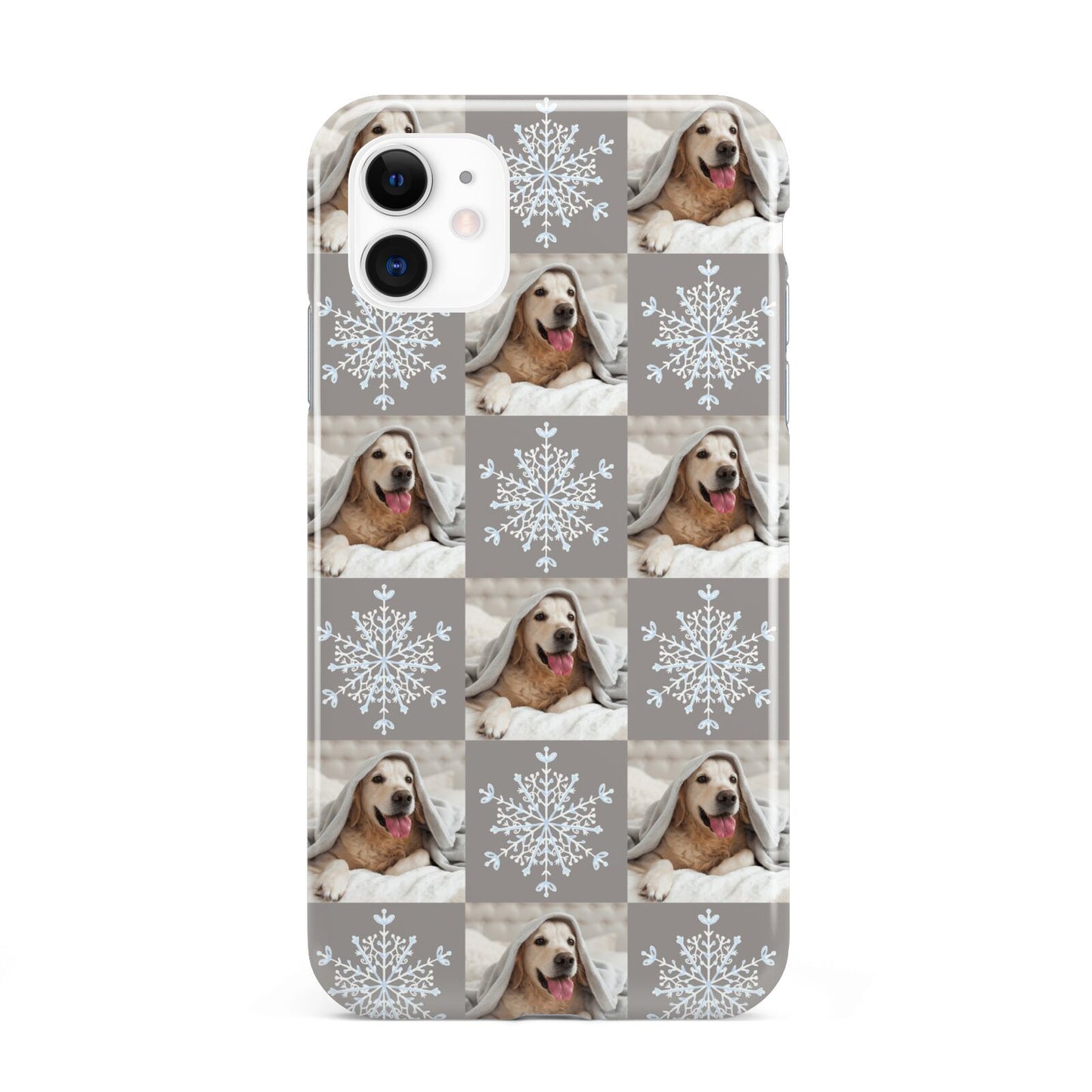 Christmas Dog Photo iPhone 11 3D Tough Case