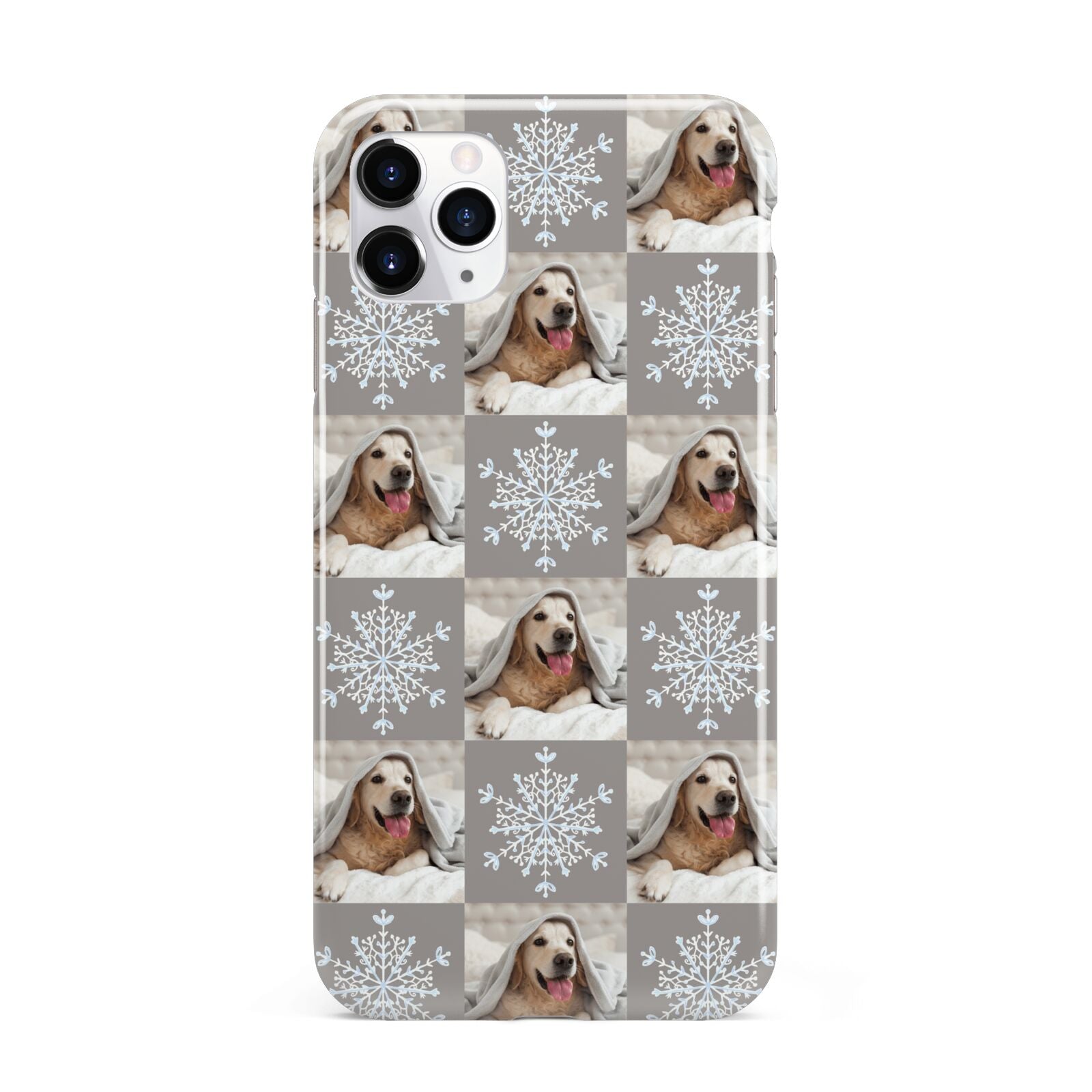 Christmas Dog Photo iPhone 11 Pro Max 3D Tough Case