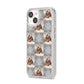 Christmas Dog Photo iPhone 14 Clear Tough Case Starlight Angled Image