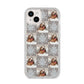 Christmas Dog Photo iPhone 14 Plus Clear Tough Case Starlight