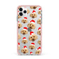 Christmas Dog iPhone 11 Pro Max Impact Pink Edge Case