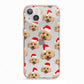 Christmas Dog iPhone 13 TPU Impact Case with Pink Edges