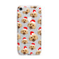 Christmas Dog iPhone 7 Bumper Case on Silver iPhone