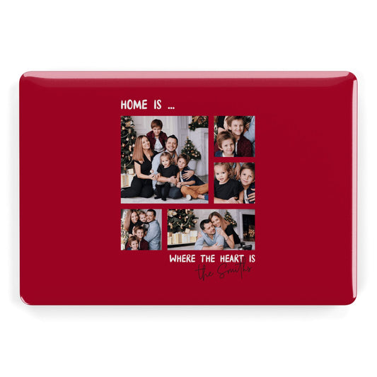 Christmas Family Photo Personalised Apple MacBook Case
