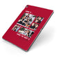 Christmas Family Photo Personalised Apple iPad Case on Grey iPad Side View