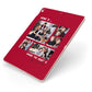 Christmas Family Photo Personalised Apple iPad Case on Rose Gold iPad Side View