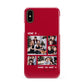 Christmas Family Photo Personalised Apple iPhone XS 3D Snap Case