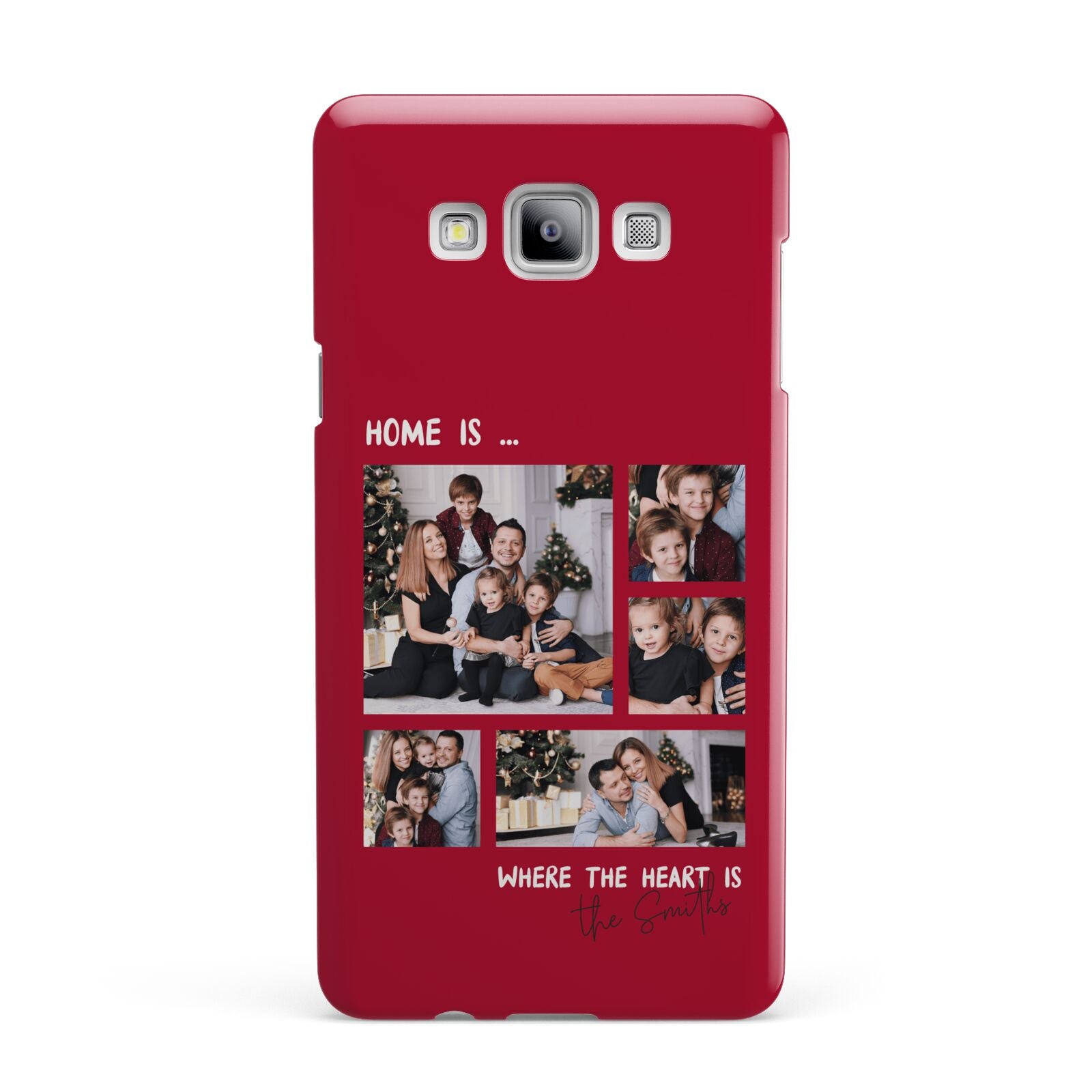 Christmas Family Photo Personalised Samsung Galaxy A7 2015 Case