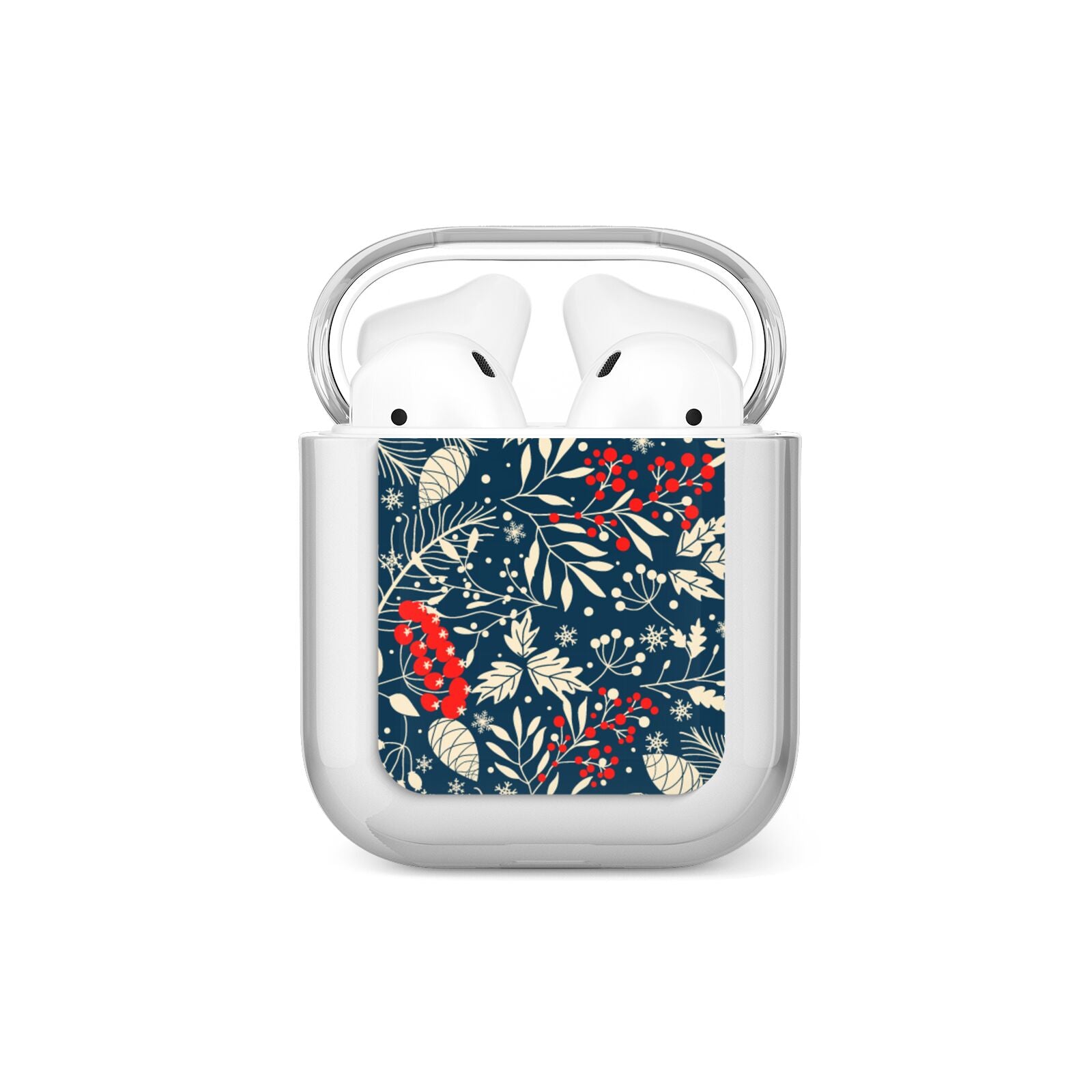 Christmas Floral AirPods Case