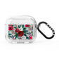 Christmas Floral Pattern AirPods Glitter Case 3rd Gen