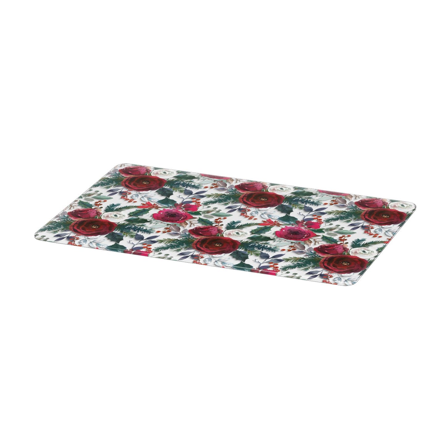 Christmas Floral Pattern Apple MacBook Case Only