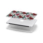 Christmas Floral Pattern Apple MacBook Case in Detail