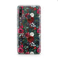 Christmas Floral Pattern Huawei P40 Lite E Phone Case