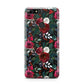 Christmas Floral Pattern Huawei Y7 2018