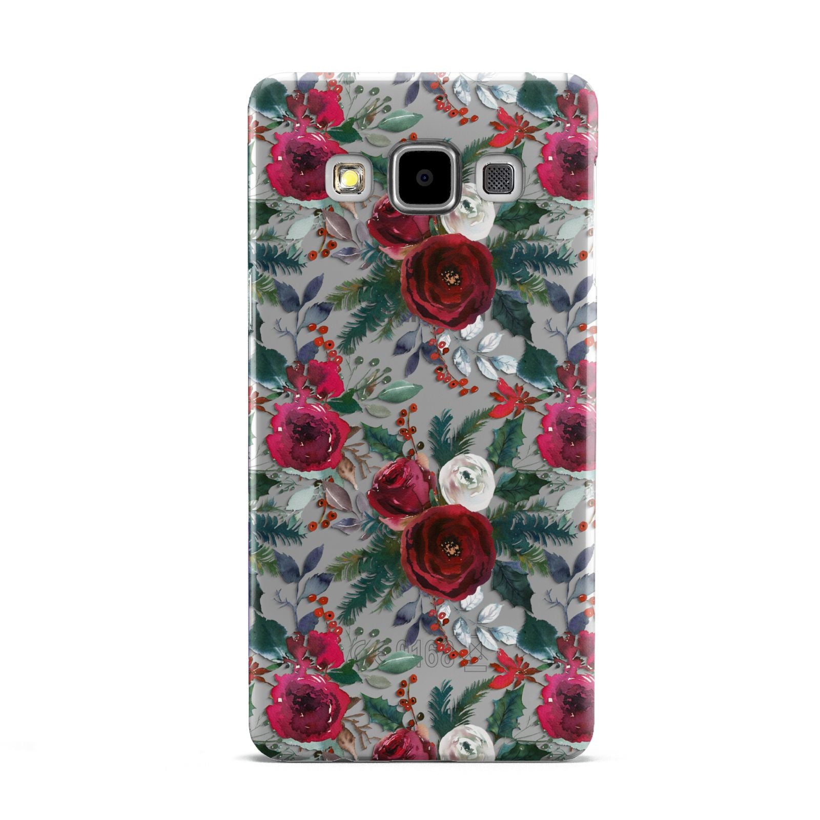 Christmas Floral Pattern Samsung Galaxy A5 Case
