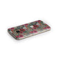 Christmas Floral Pattern Samsung Galaxy Case Side Close Up