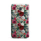 Christmas Floral Pattern Samsung Galaxy J7 Case