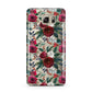 Christmas Floral Pattern Samsung Galaxy Note 5 Case