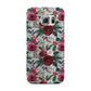 Christmas Floral Pattern Samsung Galaxy S6 Edge Case