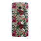 Christmas Floral Pattern Samsung Galaxy S7 Edge Case