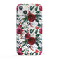 Christmas Floral Pattern iPhone 13 Full Wrap 3D Snap Case