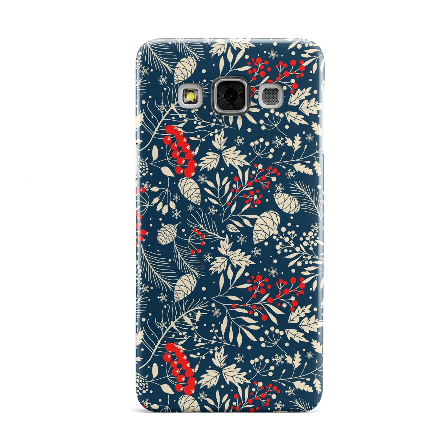 Christmas Floral Samsung Galaxy A3 Case