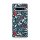 Christmas Floral Samsung Galaxy S10 Plus Case