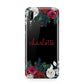 Christmas Flowers Personalised Huawei P20 Lite Phone Case