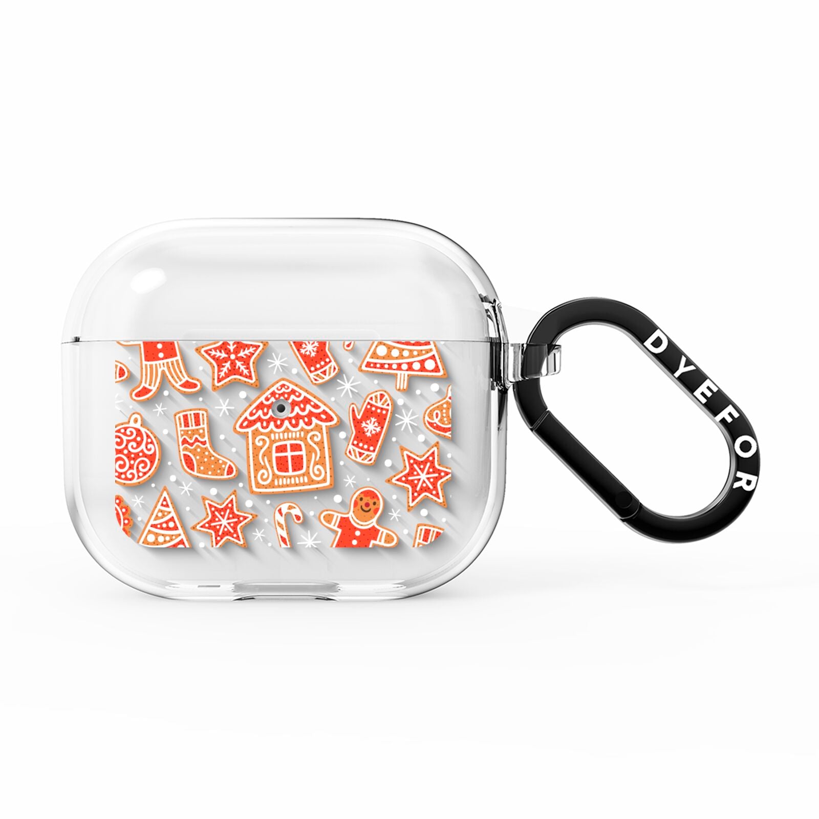 Christmas Gingerbread AirPods Clear Case 3rd Gen
