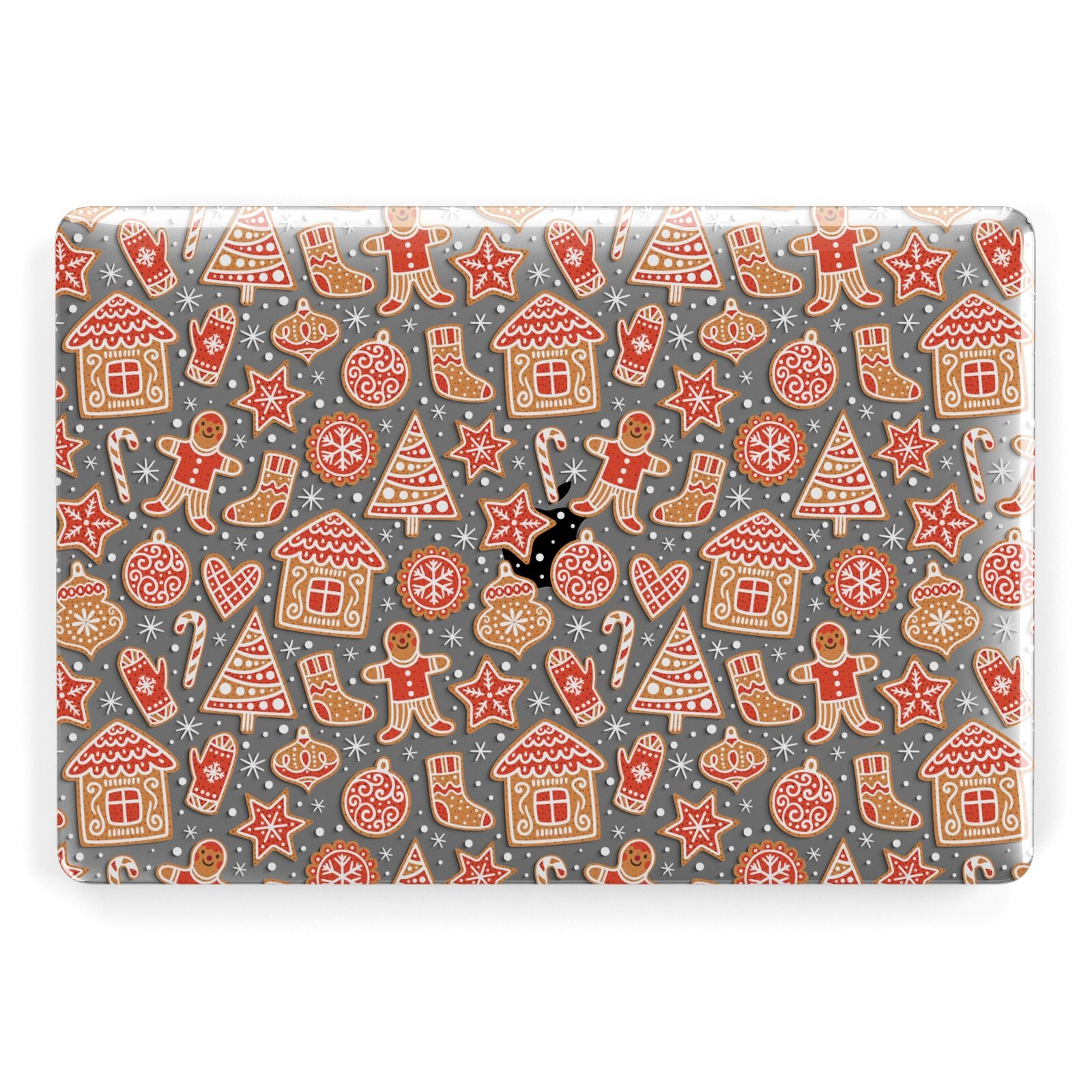 Christmas Gingerbread Apple MacBook Case