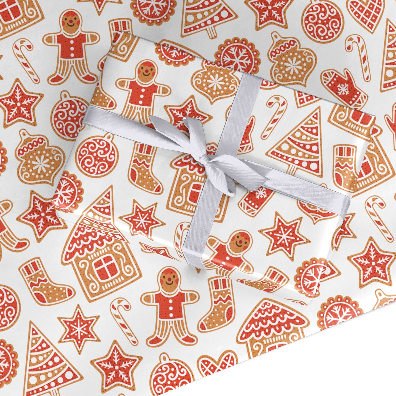 Christmas Gingerbread Custom Wrapping Paper