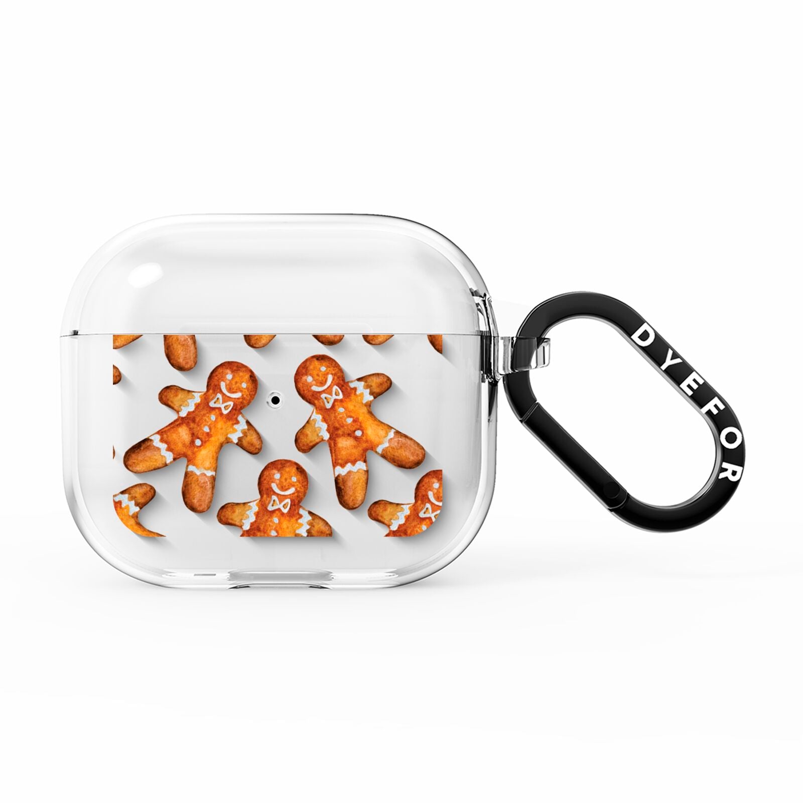 Christmas Gingerbread Man AirPods Clear Case 3rd Gen