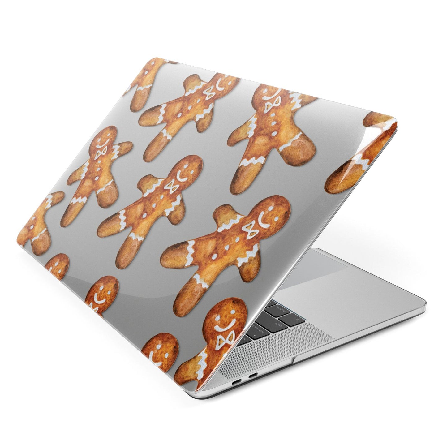 Christmas Gingerbread Man Apple MacBook Case Side View